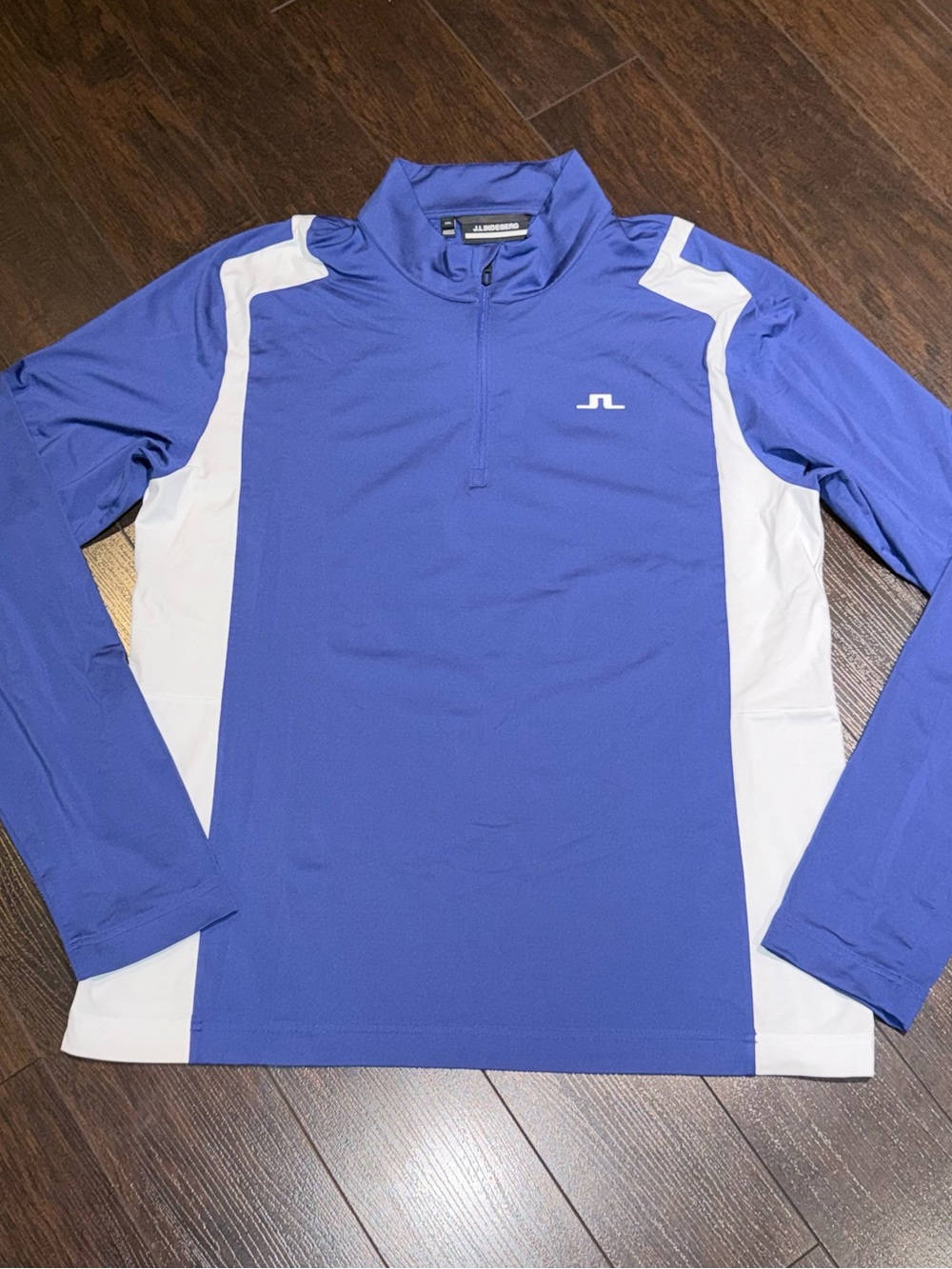 J.Lindeberg 1/4 Zip Golf Mid Layer Pullover Men’s Size 2XL Blue